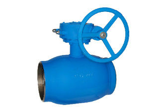 La vávula de bola azul del muñón del color/soldó con autógena completamente el tipo flotante vávula de bola