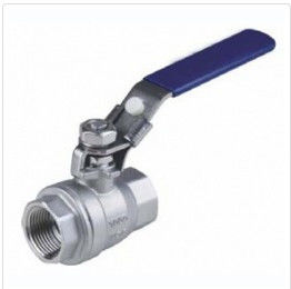 Vávula de bola del acero inoxidable/de acero de carbono el 1/2” - 4" operación de la manija del tamaño