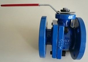 Tipo flotante color azul sin reducción en la sección de paso 2" del arrabio de la vávula de bola API6D - 4" tamaño