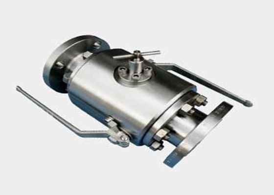 Forja de bolas gemelas DBB válvula de bolas de trunnion de 2